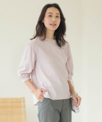 J.PRESS LADIES（LARGE SIZE）/【洗える】BEZピンチェック ボリュームスリーブ ブラウス/506099244