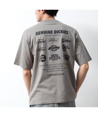  GENELESS/半袖tシャツ メンズ GENUINE 半袖 バックプリント ディッキーズ クルーネック トップス プリント カジュアル 綿 tシャツ ストリート/506099550