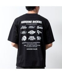  GENELESS/半袖tシャツ メンズ GENUINE 半袖 バックプリント ディッキーズ クルーネック トップス プリント カジュアル 綿 tシャツ ストリート/506099550