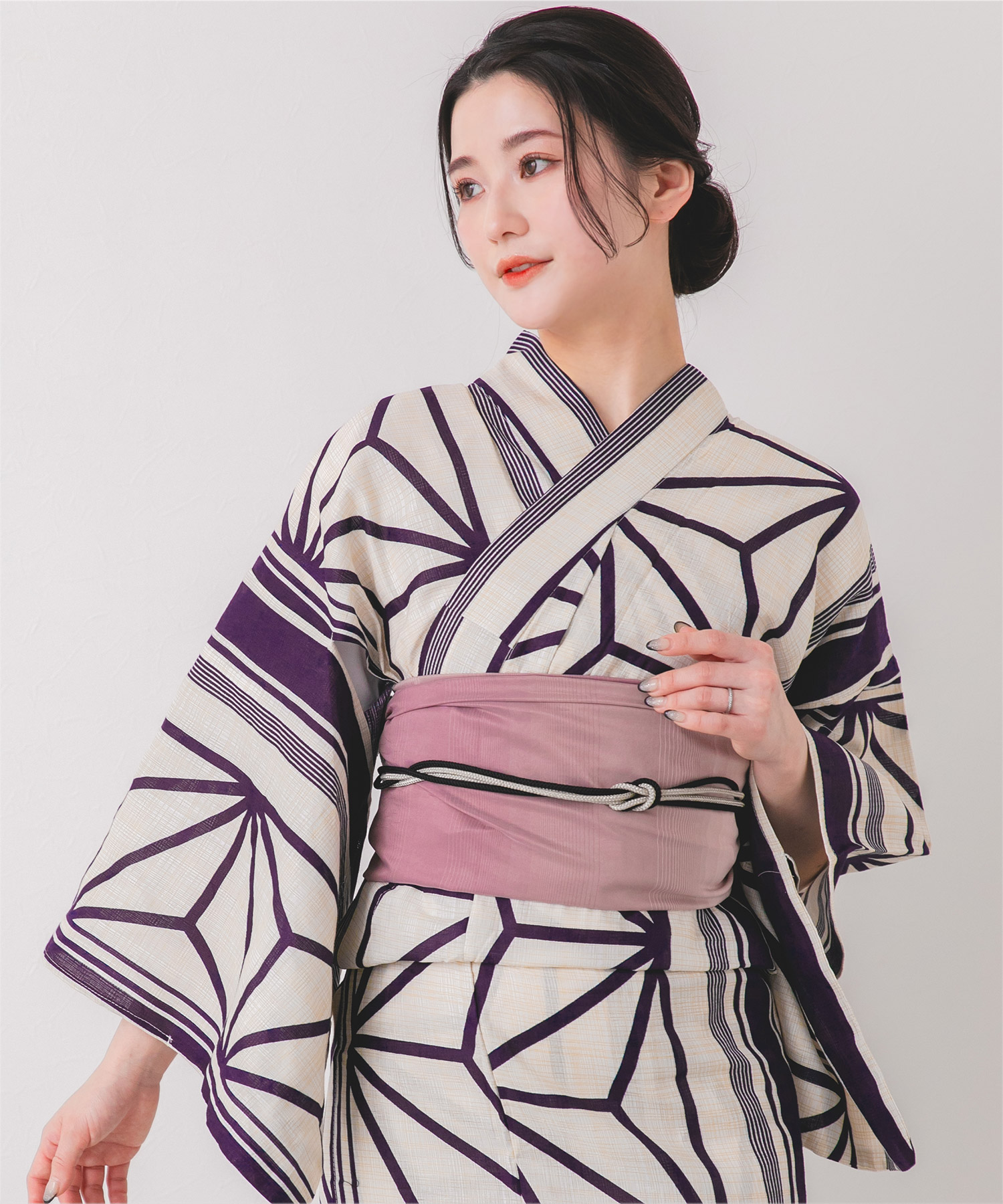 【ちー】浴衣 帯付き カルキュロ吸水速乾レトロ柄【titivate】 ちー様専用】浴衣 帯付き カルキュロ吸水速乾レトロ柄【titivate
