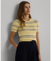 LAUREN RALPH LAUREN/フェア アイル コットンリネン セーター/506078185