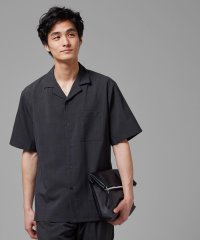 COMME CA ISM MENS/ファンクショナル リネンライク オープンカラーシャツ/506093808