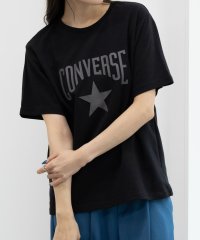 MAC HOUSE(women)/CONVERSE コンバース ポンチ素材 スタープリントTシャツ 4282－9802－1/506097336