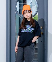 GLAZOS/【STREET】【防汚加工】クラックグラフィティプリント半袖Tシャツ/506098798