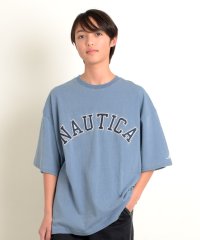 GLAZOS/【NAUTICA】フロントロゴアップリケ刺繍半袖Tシャツ/506098803