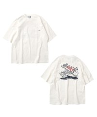 GLAZOS/【NAUTICA】バックスケーターロゴ半袖Tシャツ/506098804