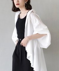 e-zakkamaniastores/ドレープフレア シャツブラウス/506099660