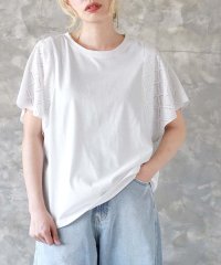 e-zakkamaniastores/レース フレアショルダー カットソー/506099662