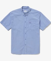 LACOSTE Mens/オーガニックコットン ナチュラルダイ ポプリン 半袖ボタンダウンシャツ/506099768