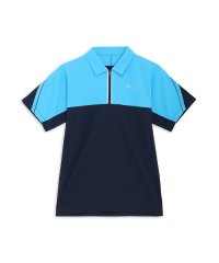 PUMA/メンズ ゴルフ PF ストレッチ CB テックカット 1/4ジップ 半袖ポロシャツ/506100141