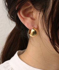 colleca la/[stainless]ステンレス・ワイドフープピアス〈金属アレルギー対応〉/506100340