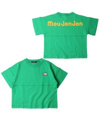 moujonjon/【子供服】 moujonjon (ムージョンジョン) バックロゴプリント半袖Tシャツ 80cm～140cm M32814/506100364