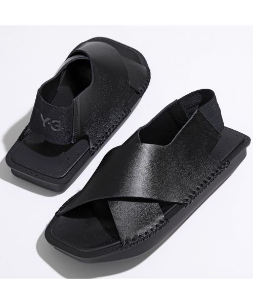 Y-3 サンダル IG4052 レザー クロスベルト(506100389 Y-3 サンダル IG4052 レザー クロスベルト(506100389