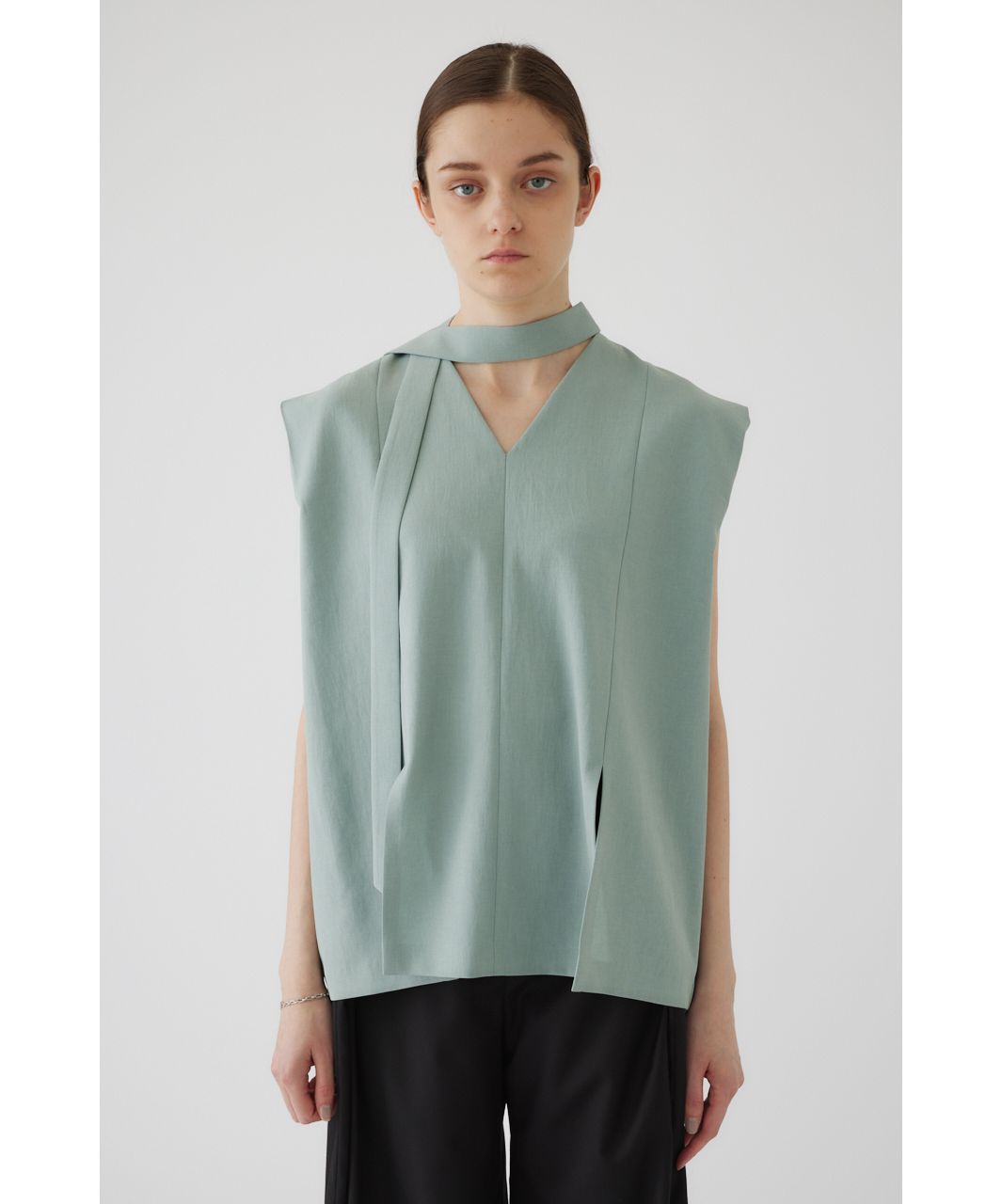 Square silhouette tie tops(506100394) | リムアーク(RIM.ARK