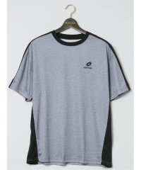 GRAND-BACK/【大きいサイズ】ロット/LOTTO ドライメッシュ杢 クルーネック半袖Tシャツ メンズ Tシャツ カットソー カジュアル インナー トップス ギフト プレゼント/506100742