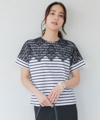 JIYU-KU /【カタログ掲載・洗える】レース Tシャツ/506100903