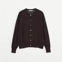 HELIOPOLE/METAL BUTTON CREW NECK CARDIGAN/506101125