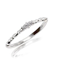 JEWELRY SELECTION/[ララクリスティー] LARA Christie ピンキー リング 天然ダイヤモンド 計0.02ct 5号 PT900 プラチナ lr56－0003－pt－05/506101205