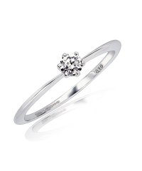 JEWELRY SELECTION/[ララクリスティー] LARA Christie フォーエバー FOREVER リング 天然ダイヤモンド 0.1ct 15号 PT950 プラチナ lr71－0/506101214