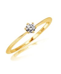 JEWELRY SELECTION/[ララクリスティー] LARA Christie フォーエバー FOREVER リング 天然ダイヤモンド 0.1ct 13号 K18 イエローゴールド lr71/506101218