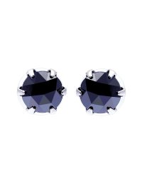 JEWELRY SELECTION/[ララクリスティー] LARA Christie ピアス Pt900 ブラックダイヤモンド 計0.5ct 6本爪 プラチナ le56－0016－pt/506101337