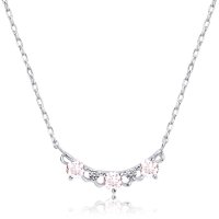 JEWELRY SELECTION/[ララクリスティー] LARA Christie ネックレス レディース モルガナイト 計0.15ct ダイヤモンド計0.02ct PT900 プラチナ lp1/506101506