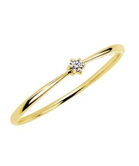 JEWELRY SELECTION/[ララクリスティー] LARA Christie リング レディース 指輪 ダイヤモンド 0.02ct シンプル タイプ K18 ゴールド 9号 lr71－00/506101571