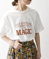 SHIPS any WOMEN/《予約》SHIPS any:〈洗濯機可能〉ロゴ プリント TEE/506101622