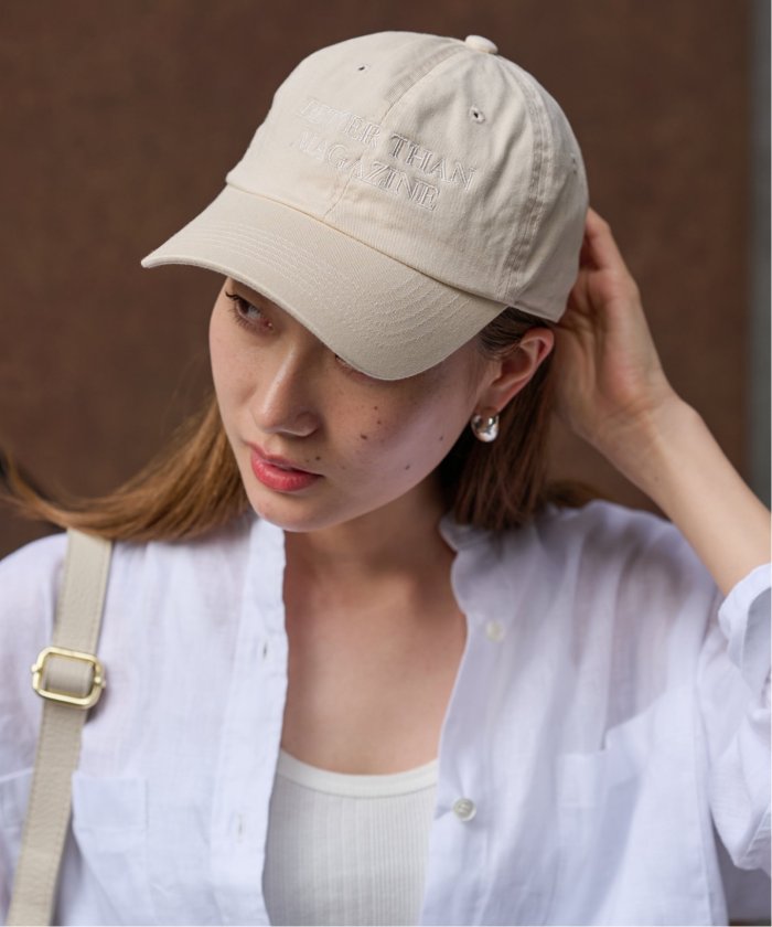 BETTER THAN GOOD/ベターザングッド BTG MAGAZINE CAP(506101657) | フレームワーク(FRAMeWORK)  - d fashion