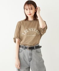 SHIPS Colors WOMEN/SHIPS Colors:〈手洗い可能〉シアー ロゴ ニット TEE/506101800