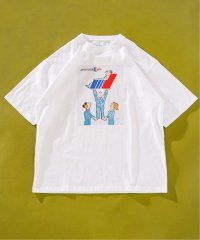 417 EDIFICE/SAVIGNAC (サビニャック) 別注 French Company プリント Tシャツ/506101805