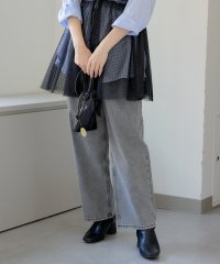 OLIVE des OLIVE/後ウエストレースアップデニムパンツ/506095470