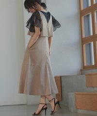 RUIRUE BOUTIQUE/ルイルエブティック RUIRUE BOUTIQUE Vネック・フレアジャンパースカート（ベルト付き）/506097649