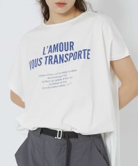 Rouge vif la cle/【一部店舗限定】シルケット天竺フレンチスリーブT【予約】/506099614