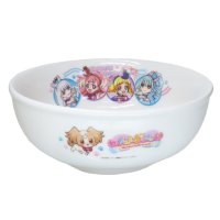 cinemacollection/わんだふるぷりきゅあ！ キッズ食器 こどもラーメン丼 プリキュア 金正陶器 女の子 子ども 子供 日本製食器 アニメキャラクター グッズ /506100572