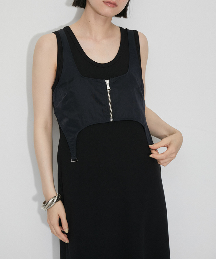 セール 30%OFF】【洗える・一部撥水・セットアイテム】ビスチェ