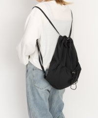 SVEC/ナップサック レディース 巾着 バックパック リュックサック かわいい 韓国ファッション ナップリュック ナップザック 軽量 軽い かばん 黒 ブラック 白 青/506102353