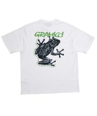 GRAMICCI/GRAMICCI グラミチ Tシャツ 半袖 スティッキーフロッグ メンズ STICKY FROG TEE ホワイト グレー 白 G4SU－T072/506102697