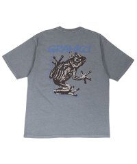 GRAMICCI/GRAMICCI グラミチ Tシャツ 半袖 スティッキーフロッグ メンズ STICKY FROG TEE ホワイト グレー 白 G4SU－T072/506102697