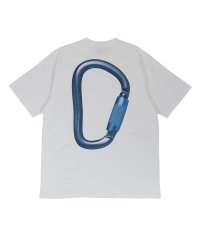 GRAMICCI/GRAMICCI グラミチ Tシャツ 半袖 カラビナ メンズ CARABINER TEE ホワイト グレー 白 G4SU－T074/506102698