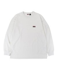 NANGA/NANGA ナンガ Tシャツ 長袖 ロンT カットソー メンズ ECO HYBRID BOX LOGO L/S TEE ブラック ホワイト オレンジ 黒 白/506102719