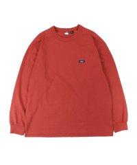 NANGA/NANGA ナンガ Tシャツ 長袖 ロンT カットソー メンズ ECO HYBRID BOX LOGO L/S TEE ブラック ホワイト オレンジ 黒 白/506102719