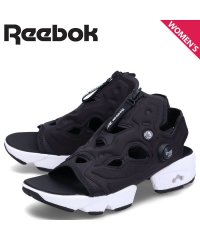 Reebok/リーボック Reebok インスタポンプフューリー ジップ サンダル レディース 厚底 INSTAPUMP FURY SANDAL ZIP ブラック 黒 100/506102735