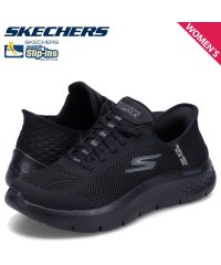 SKECHERS/スケッチャーズ SKECHERS スリップインズ ゴーウォーク フレックス スニーカー レディース SLIP－INS GO WALK FLEX ブラック 黒 1/506102740