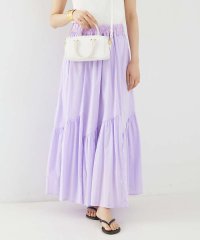 Rouge vif la cle/コットンボイルスモッキングマキシスカート/506102784