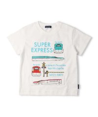 moujonjon/【子供服】 moujonjon (ムージョンジョン)【ネット限定】JR新幹線電車仕掛け付Tシャツ 100cm～130cm F32821/506103002