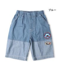 Crescent/【子供服】 crescent (クレセント) 裾切替デニム6分丈ハーフパンツ 80cm～130cm N33107/506103007