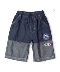 Crescent/【子供服】 crescent (クレセント) 裾切替デニム6分丈ハーフパンツ 80cm～130cm N33107/506103007