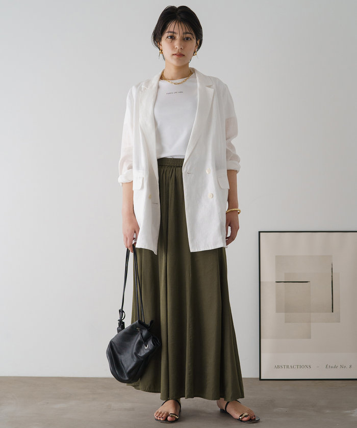 セール 55%OFF】【Loungedress】サテンフレアスカート(506103159 セール 55%OFF】【Loungedress】サテンフレアスカート(506103159