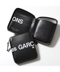 COMME des GARCONS/COMME DES GARCONS 二つ折り財布 ミニ財布 SA2100HL HUGE LOGO/506103300